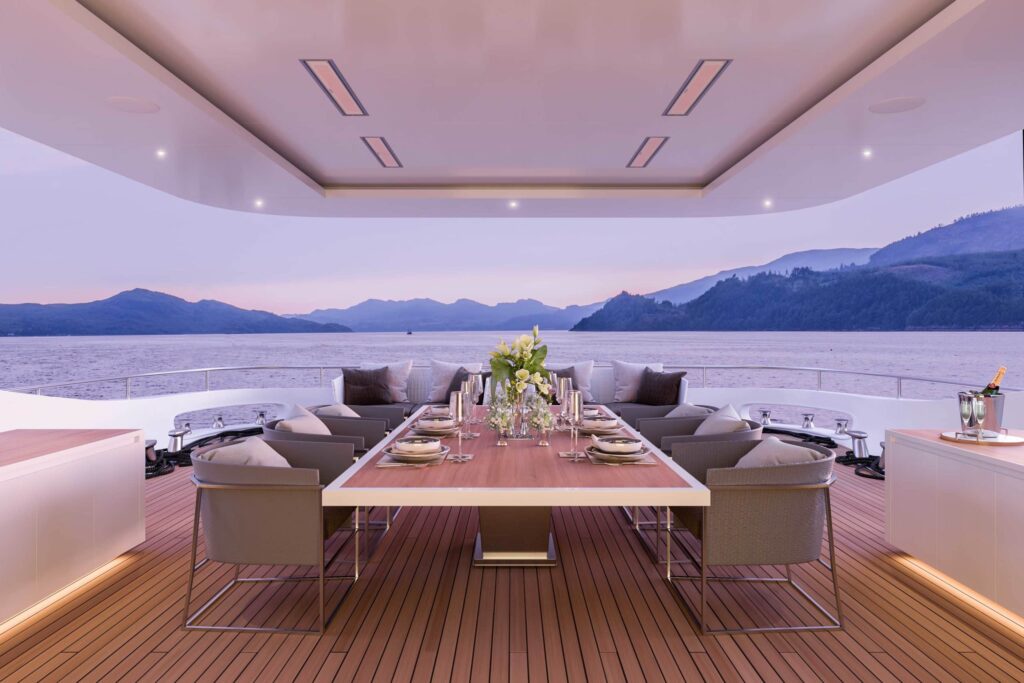 Superyacht Deck Heater - Bromic Platinum Electric Marine Recessed