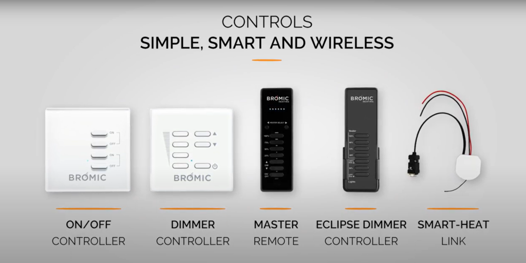 Outdoor Heater Controls, Dimmers & Remotes - Official Bromic Heating